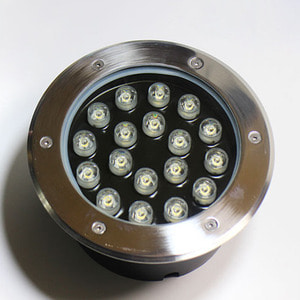 LED 원형 지중등 18W