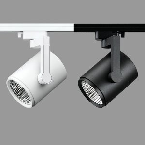 LED COB 스포트 레일등(4544) 백색/흑색