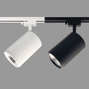 LED COB 스포트 레일등(4542) 백색/흑색