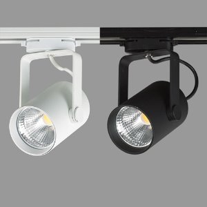 LED COB 스포트 레일등(4548) 백색/흑색