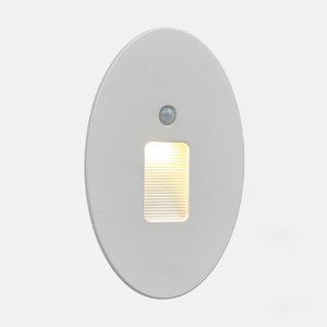 LED 심플 센서 발목등 매입(타원형) 백색