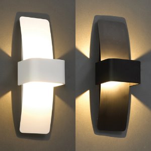LED 비비 벽등 I형 (백색/흑색)