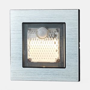 LED 피코 센서 발목등 매입(사각) 은색