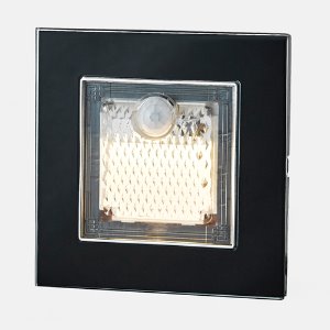 LED 피코 센서 발목등 매입 (사각) 흑색