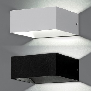 LED 비비 벽등 F형 (백색/흑색)