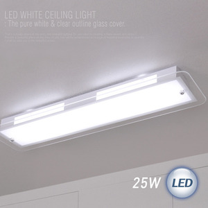 LED 화이트신형 욕실등(25W)