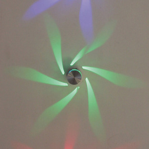 LED프리즘 원형매입(알미늄)그린