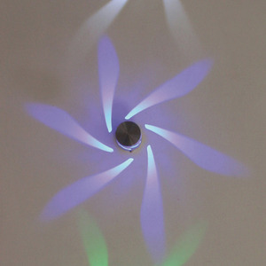 LED 프리즘 원형매입(알미늄) 블루