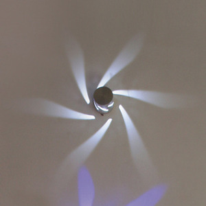 LED 프리즘 원형매입(알미늄)화이트