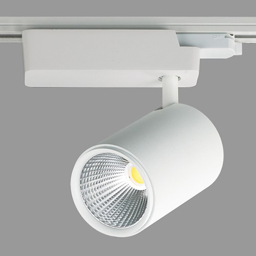 LED COB 스포트 레일등(4552) 백색/흑색