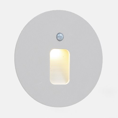 LED 심플 센서 발목등 매입(원형) 백색