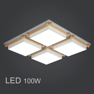 LED 패밀리 거실등 100W(편백나무)