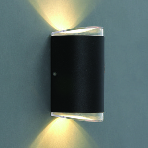 LED 캔디 외부 방수벽등(A형/흑색)
