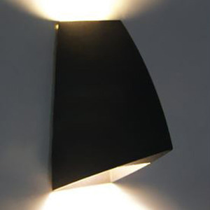 LED 1104 삼각 외부벽등 8W(블랙)