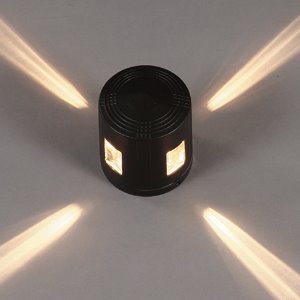 LED 원형 프리즘 방수등(소) 전구색