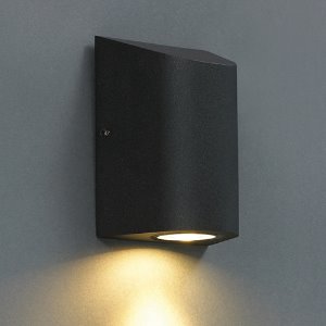LED 컷트 벽등(흑색) 방수등