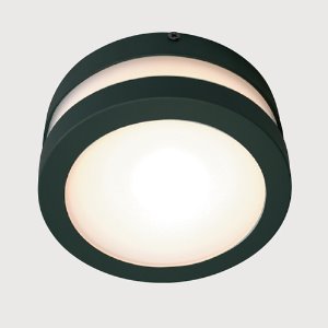 LED C1직부 원형 방수등(5호) 흑색