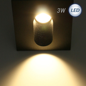 LED 계단매입 ODL 036 3W(블랙)
